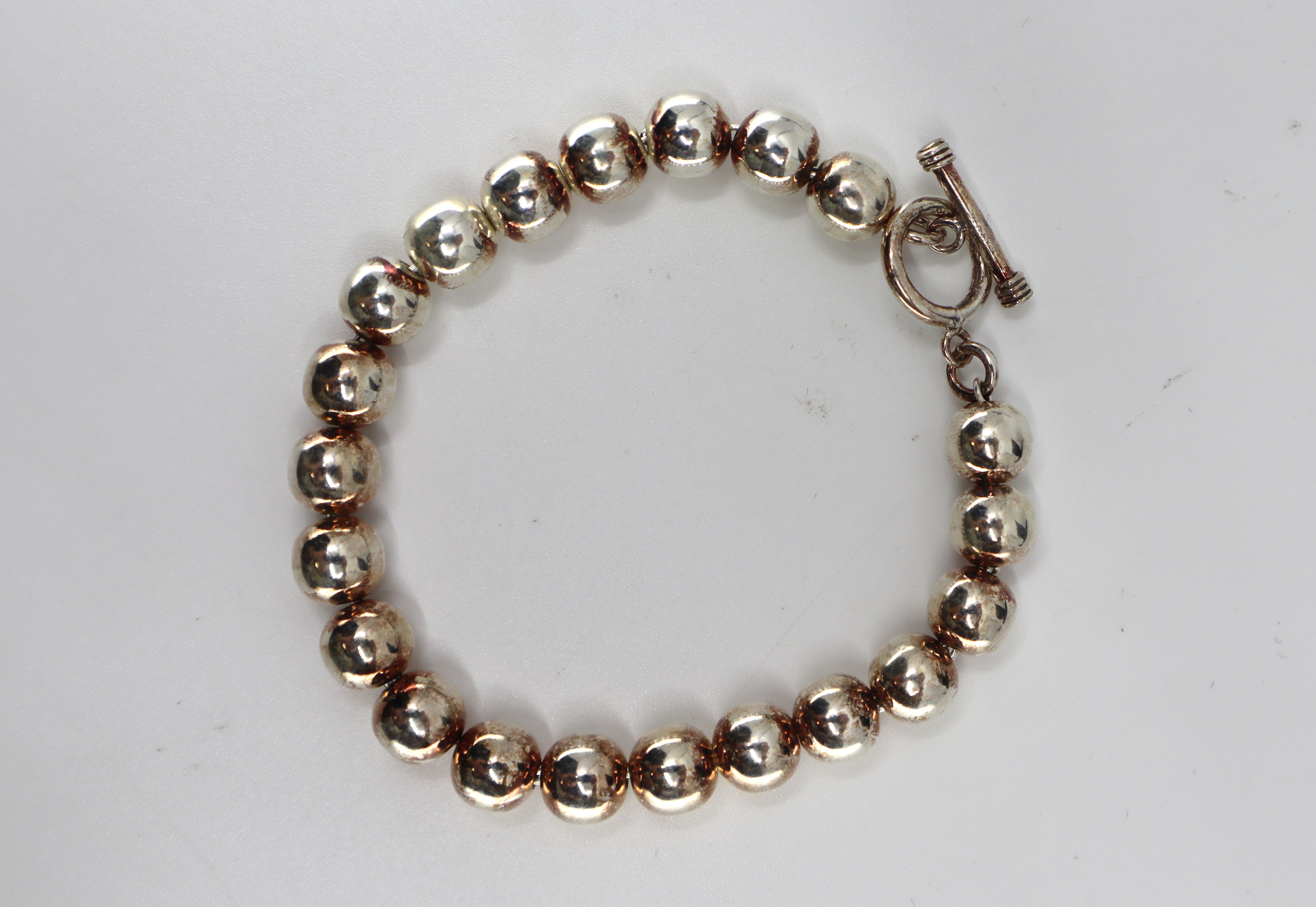Handmade Sterling Silver Pearl Bracelet PSTPB02