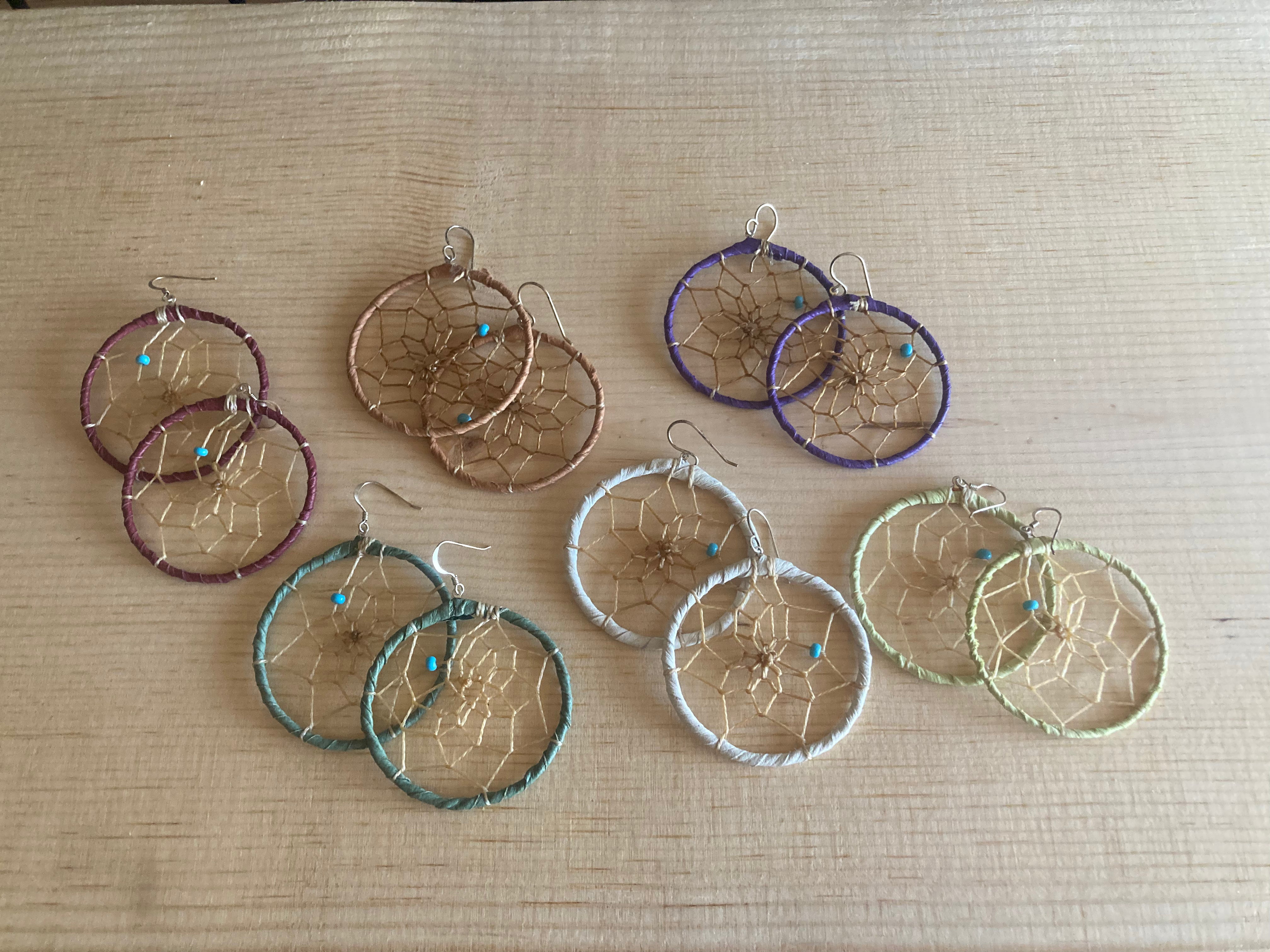 Handmade dream 2025 catcher earrings