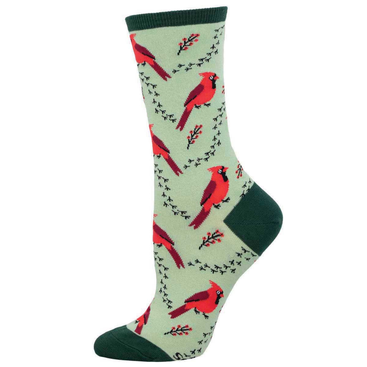 Cardinal Tracks Socks