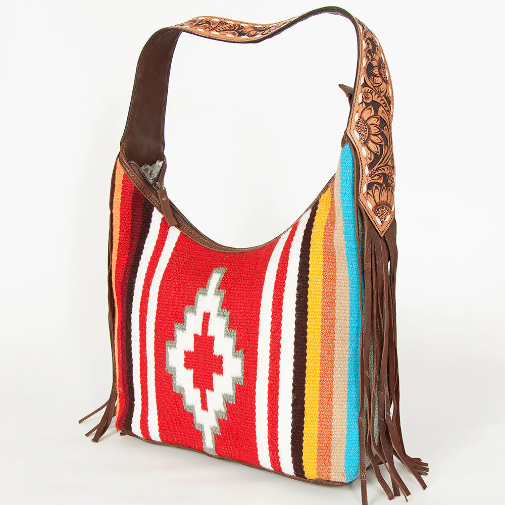 American Darling Women's Saddle Blanket Hobo Shoulder Bag