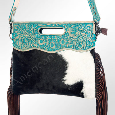 American Darling Clutch Handbag ADBGS146BRWTR
