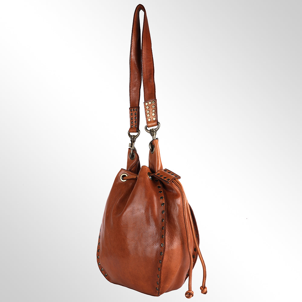 Women's Western Crossbody Bucket Purse