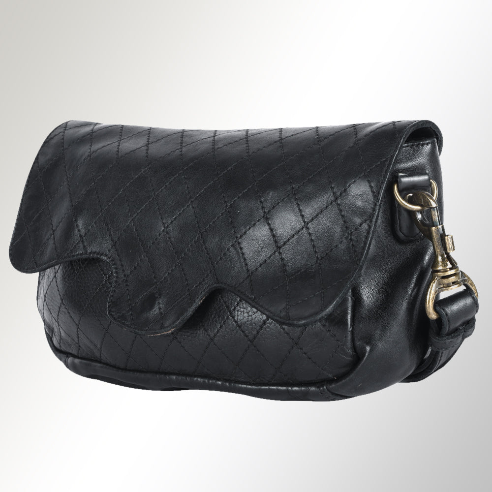 Spaghetti Western Crossbody Messenger Bag SWC151BLK