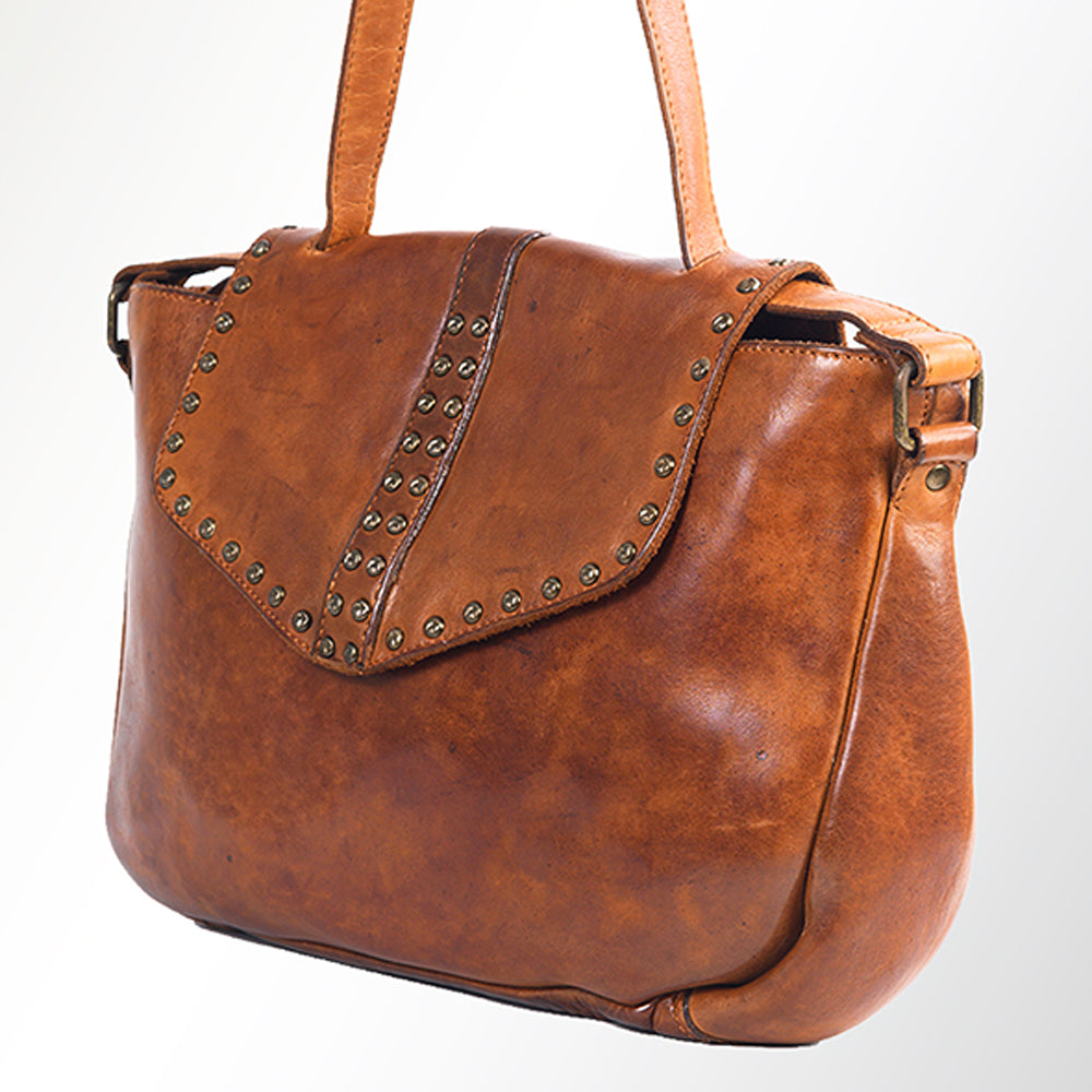 Spaghetti Western Crossbody Messenger Bag SWC165TAN