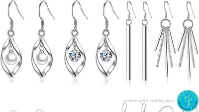 Shop Dangle Pearl Earring Silver: Elegant, Versatile & Timeless