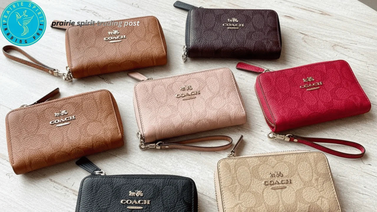 Coach wrist wallet.