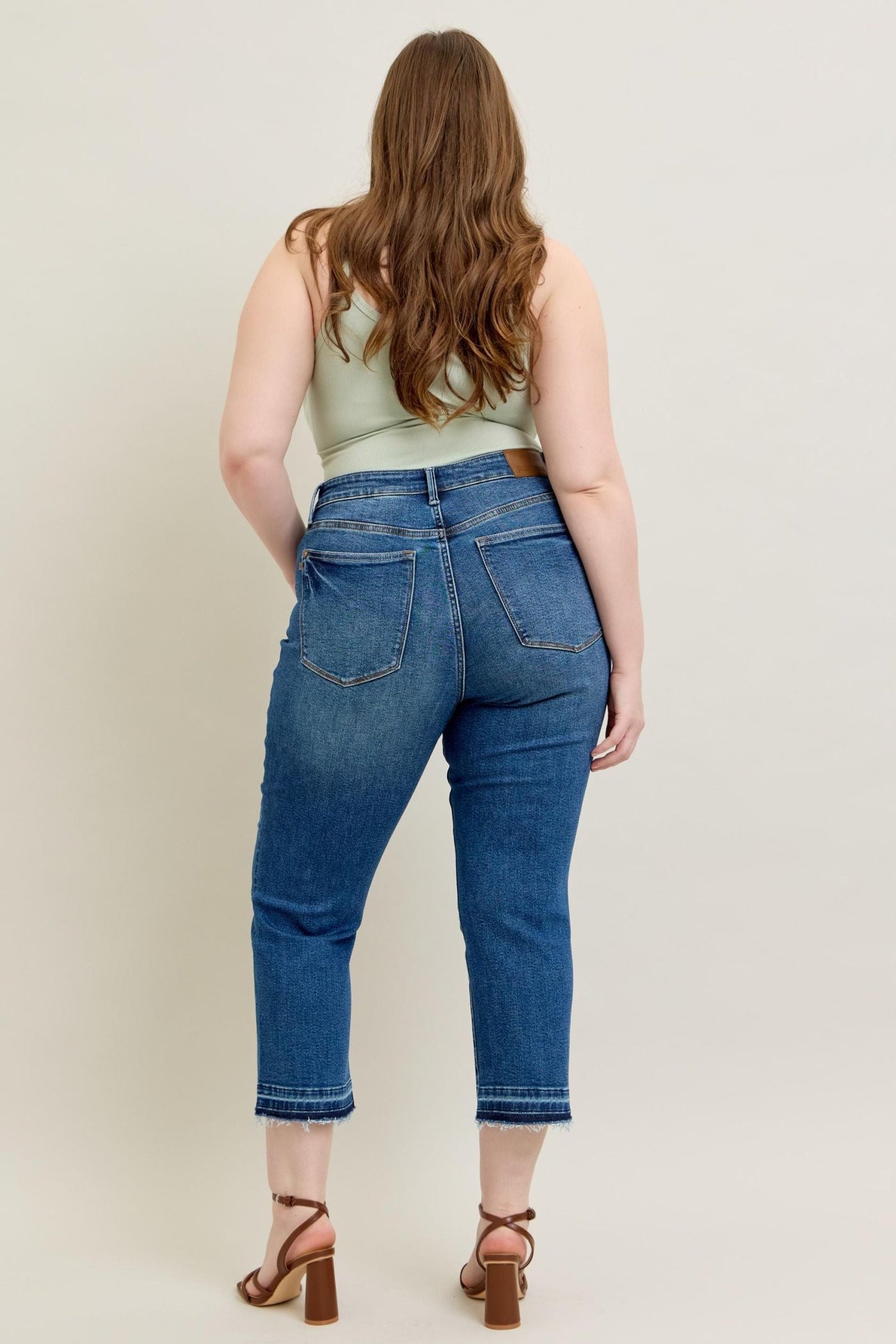 Judy Blue Jeans 88981 with high-rise fit and kick flare silhouette