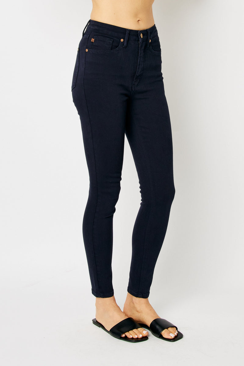 Judy Blue Jeans high waist navy skinny jeans with tummy control and 29-inch inseam