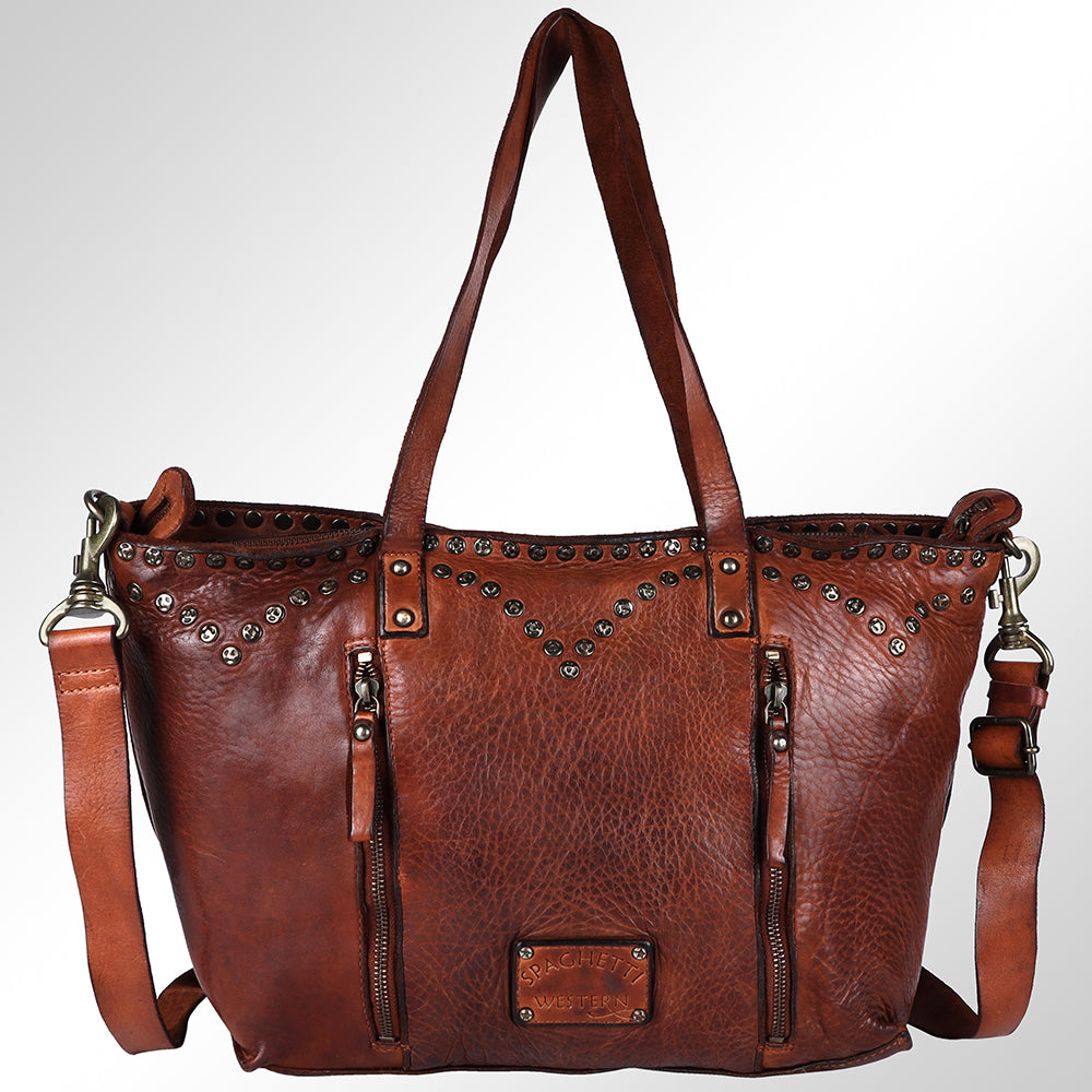 Spaghetti Western Tote Handbag SWC135BTAN