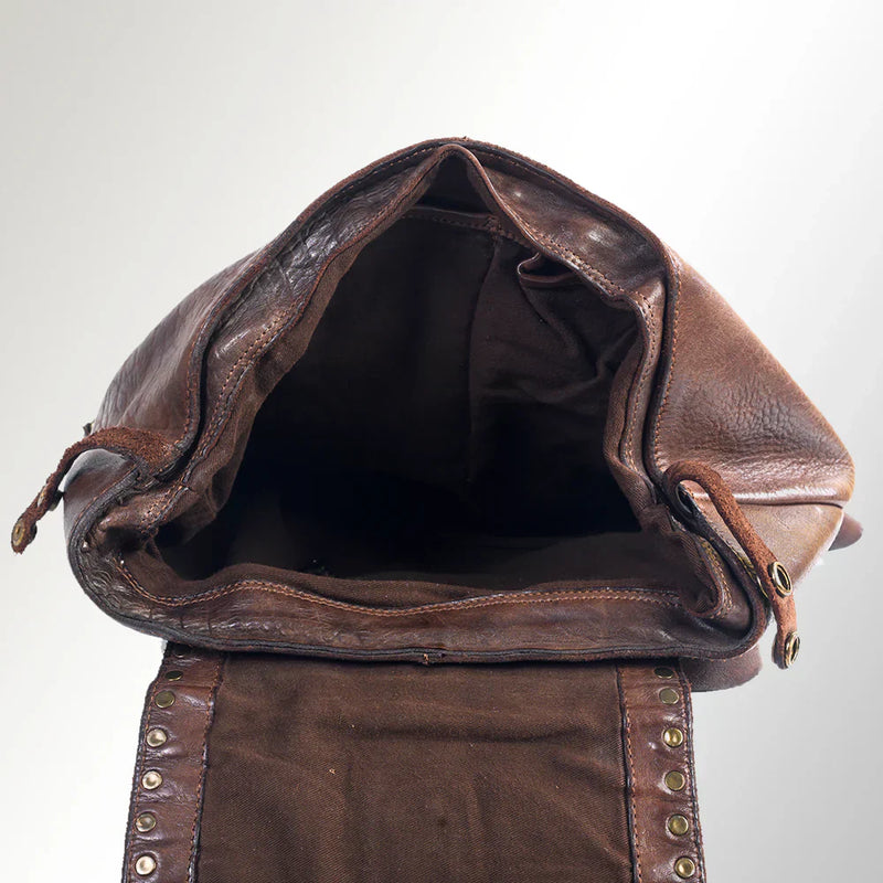 Spaghetti Western Backpack SWC145ABRN open view.