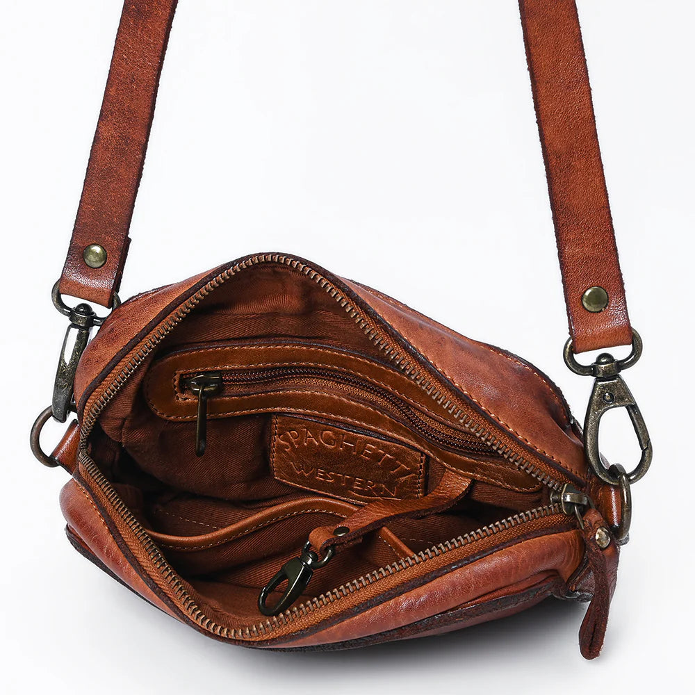 Spaghetti Western Crossbody Messenger Bag SWC166CG