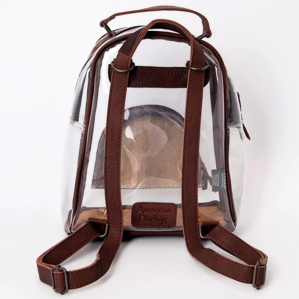 American Darling Clear Backpack ADBGS156AK