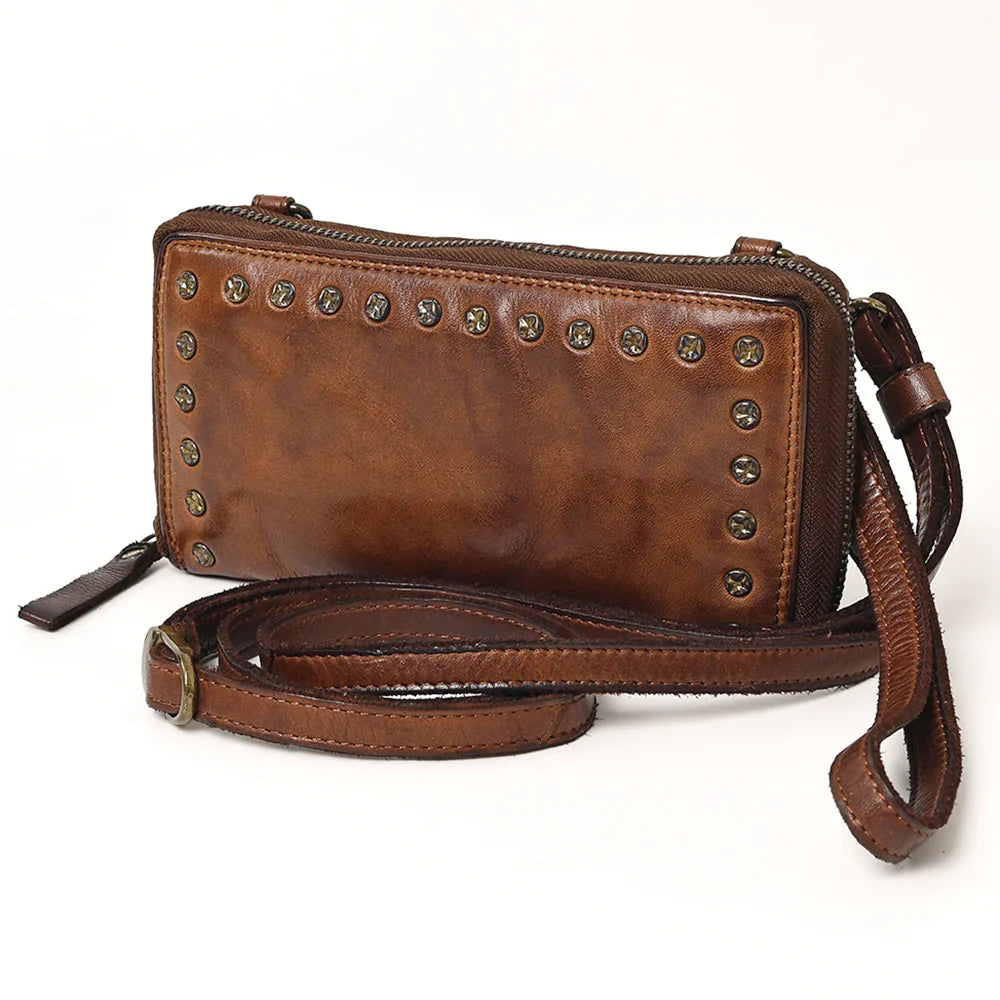 Spaghetti Western Crossbody Wallet SWC212BRN