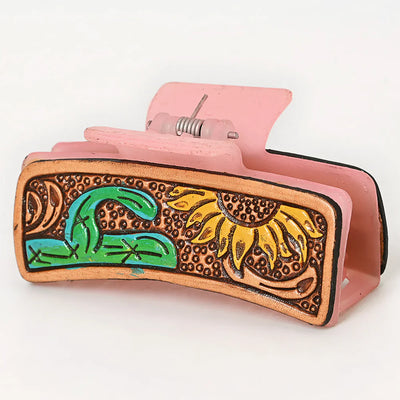 American Darling Hair Clutch ADHC118 handcrafted cowhide leather design.