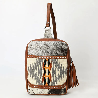 American Darling Sling ADBGA623 with hand-woven wool saddle blanket and genuine full grain leather.