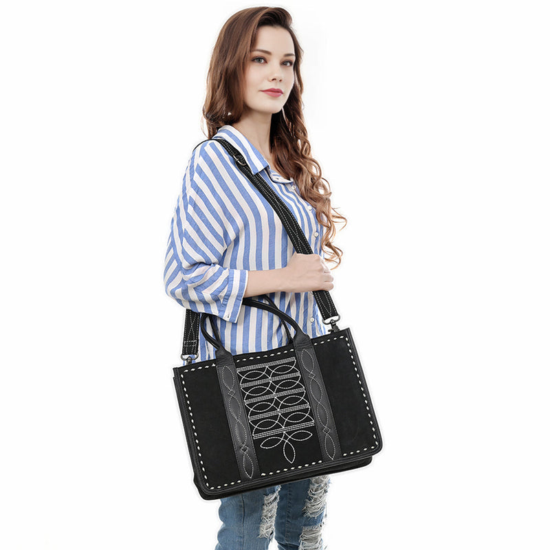 Black American Darling Tote Bag ADBG1577B