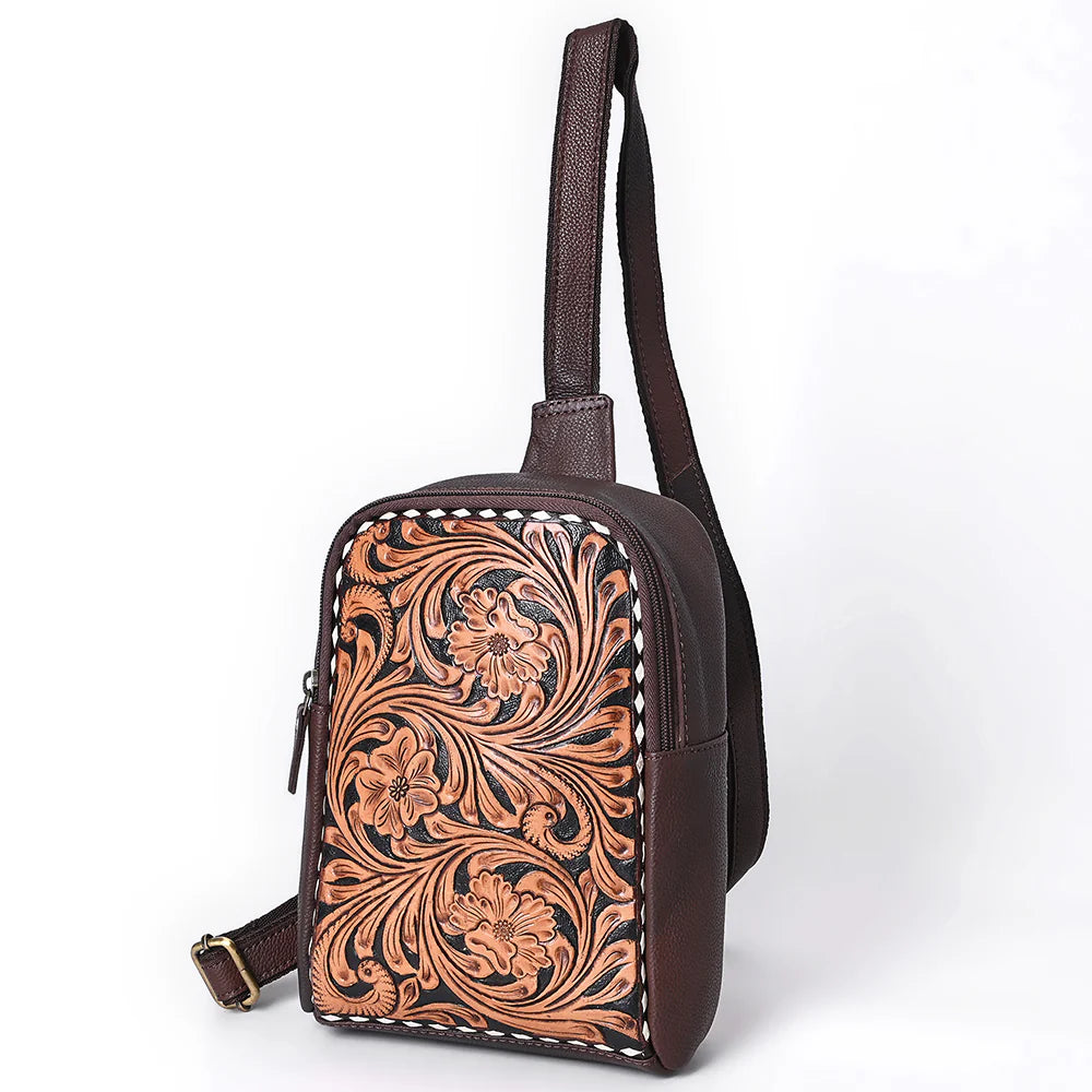 American Darling Sling Genuine Western Leather Bag ADBGA661