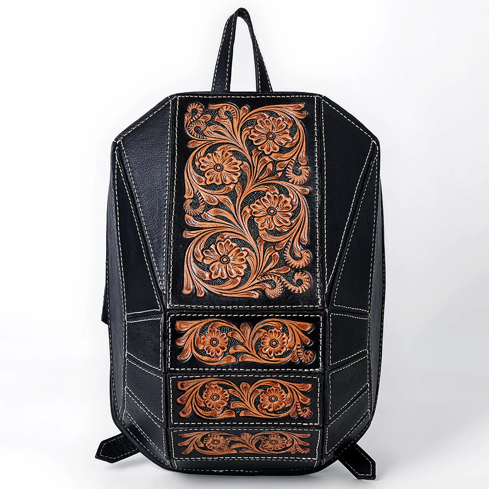 American Darling Backpack Hand-Tooled Genuine Western Leather Bag ADBGA680