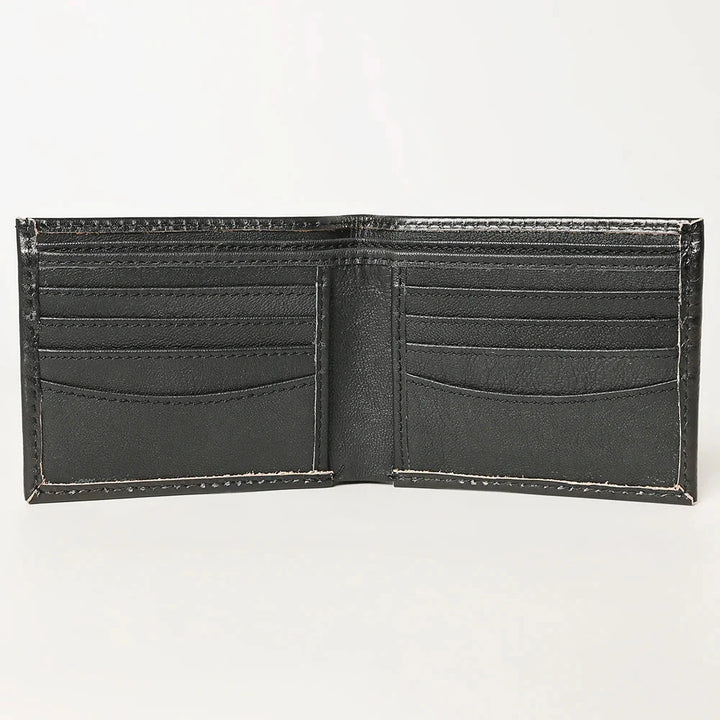 American Darling Wallet ADBG1236A made of genuine full grain leather, handcrafted and tooled cowhide.