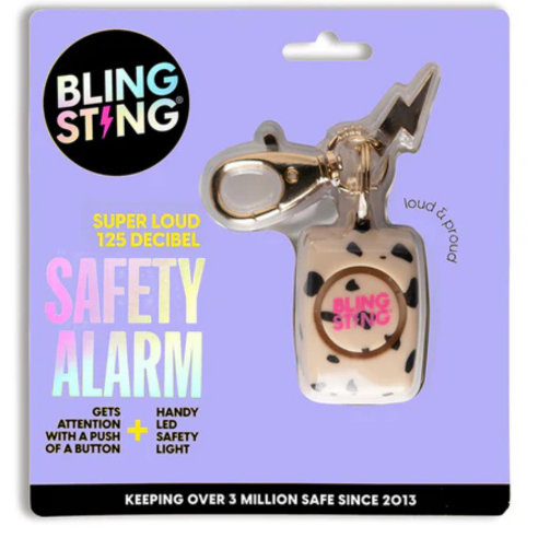 Bling Sting Mini Alarm | Modern Cheetah