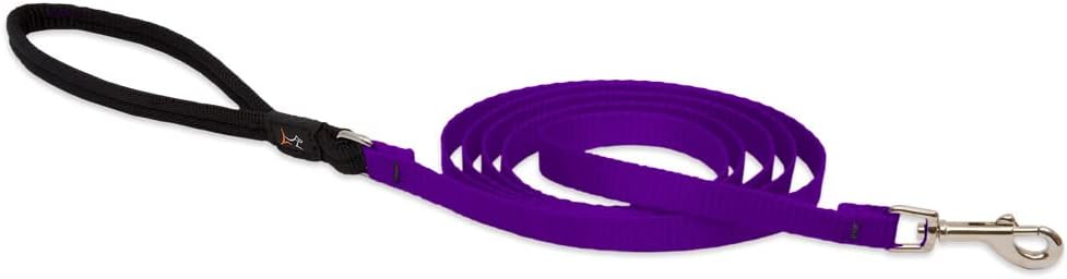 1-2in Purple 6ft Leash