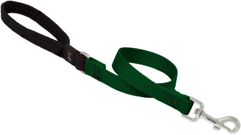 3-4in Green 2ft Leash