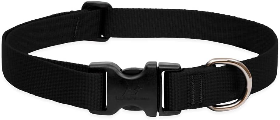 1in Black 12-20 Adj Collar