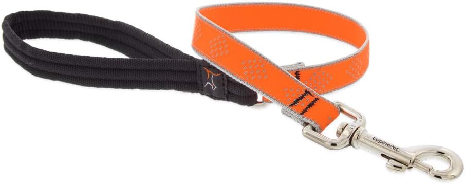 HL 3-4in Orange-Diamond 2ft Leash