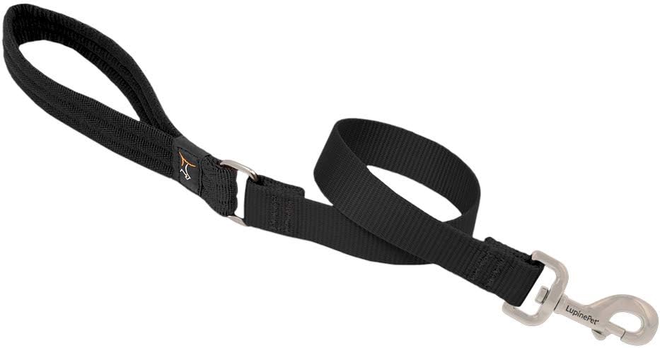 1in Black 2ft Leash