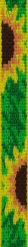 6 Foot sunflower Style Dog Leash