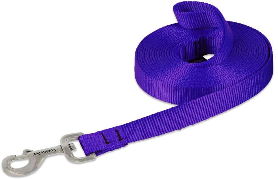 3/4in Purple 15ft Training Leash