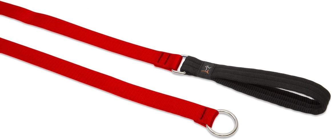 3-4in Red 6ft Slip Leash