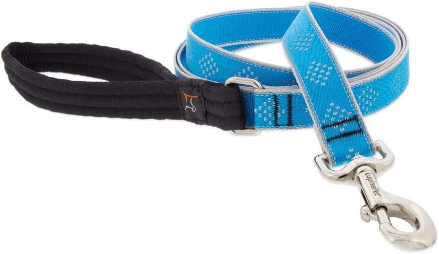 HL 1in Blue-Diamond 4ft Leash