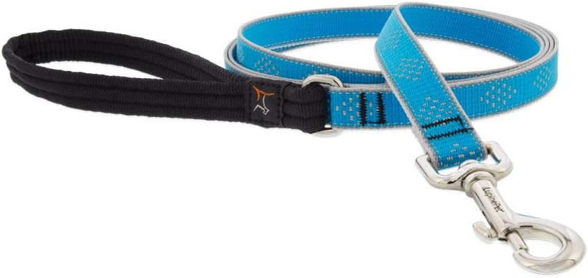 HL 3/4in Blue-Diamond 4ft Leash