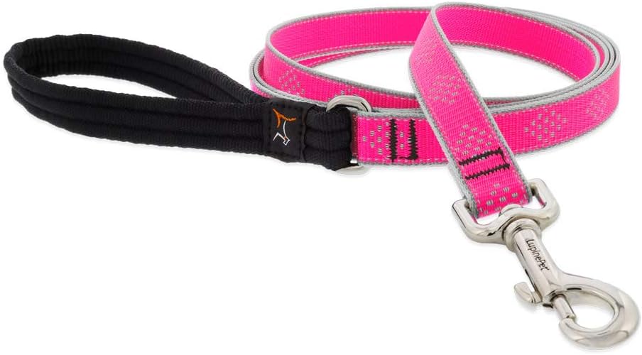 HL 3/4in Pink-Diamond 4ft Leash