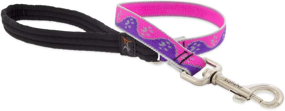 HL 3/4in Pink-Paws 2ft Leash