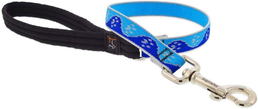 HL 3-4in Blue-Paws 2ft Leash