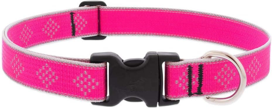 HL 1in Pink-Diamond 12-20 Adj Collar