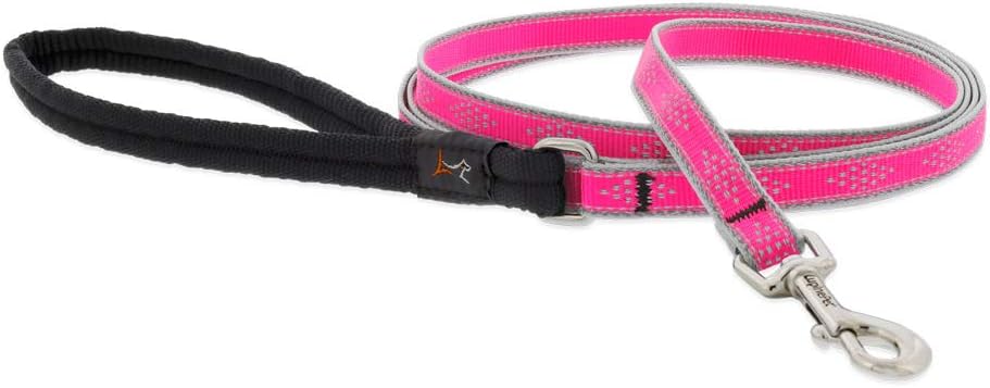 HL 1/2in Pink-Diamond 4ft Leash