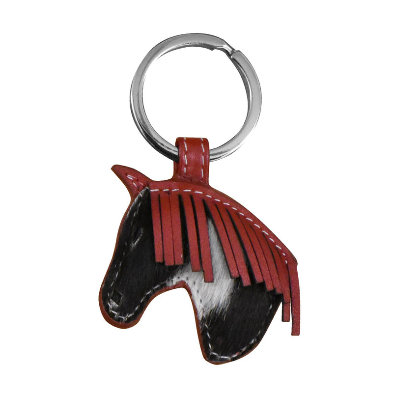 Horse Head Key Fob Red
