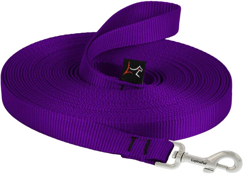 3/4in Purple 30ft Training Leash