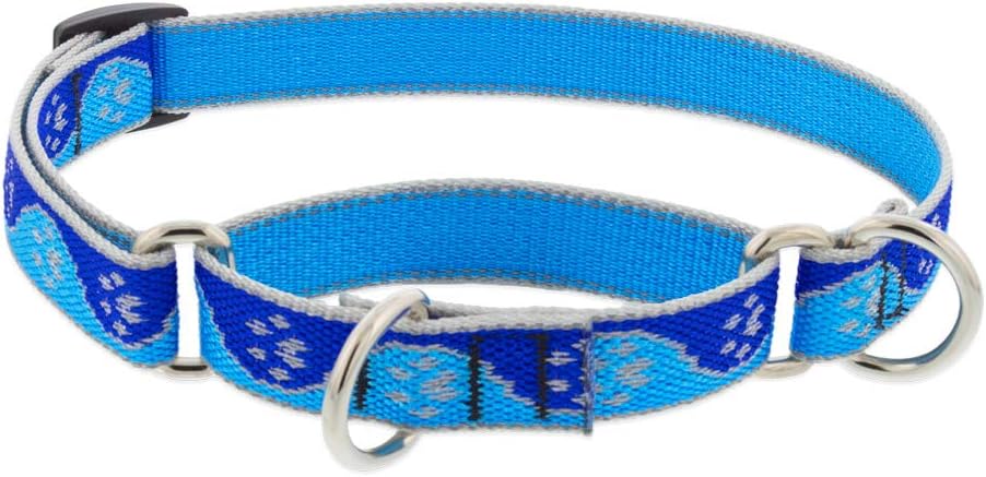 HL 3-4in Blue-Paws 10-14 Martingale