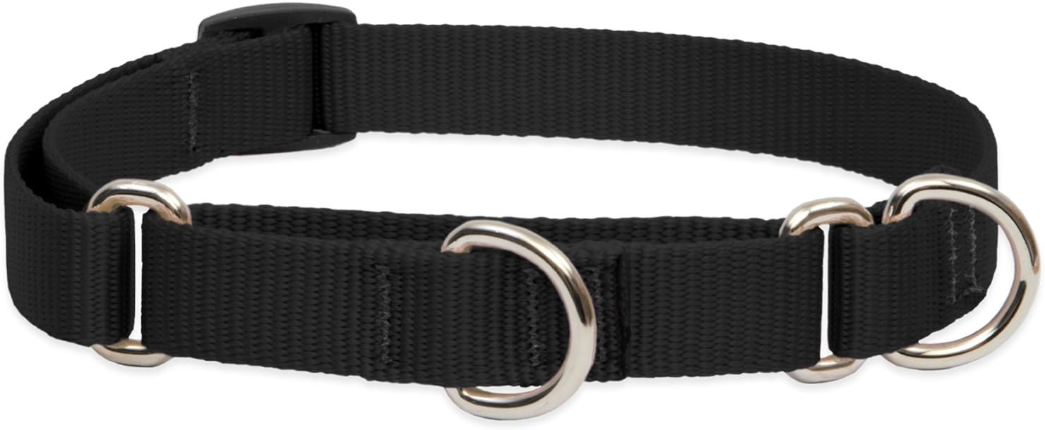 3-4in Black 10-14 Martingale