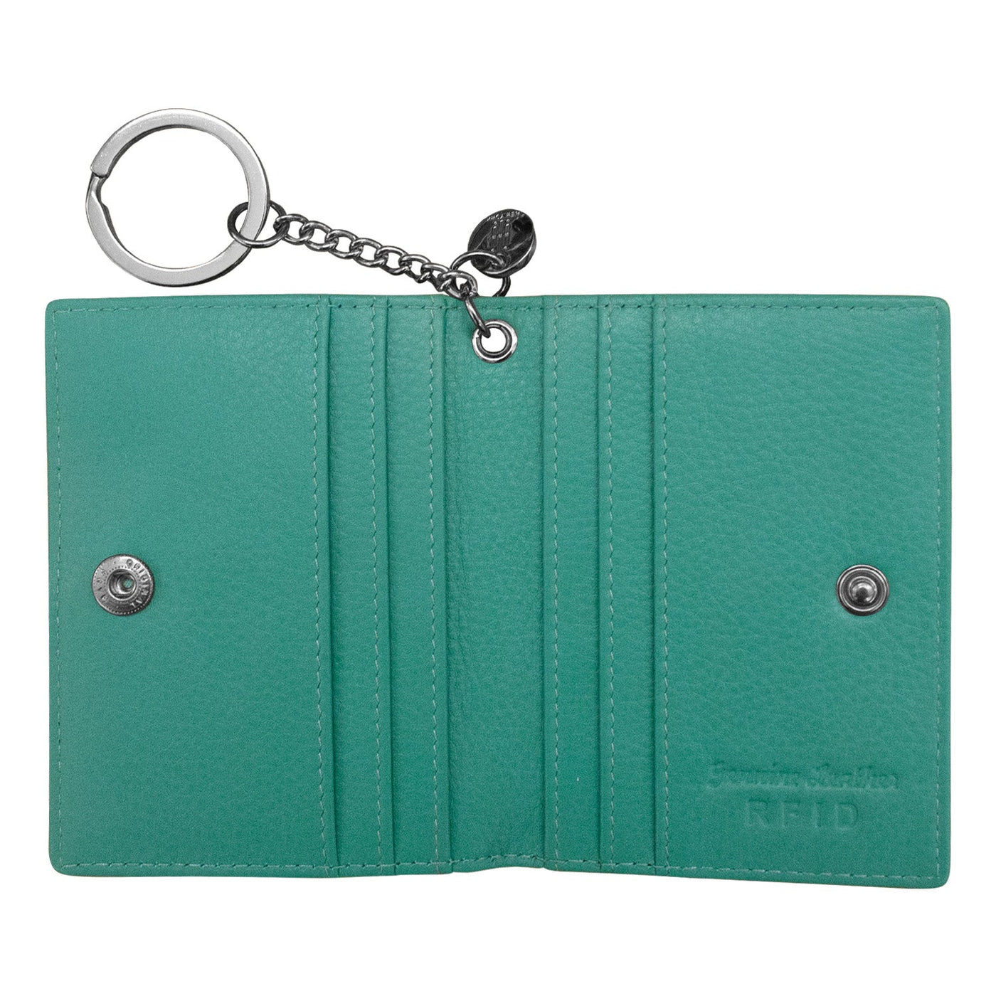 Key Ring Flap Card Case