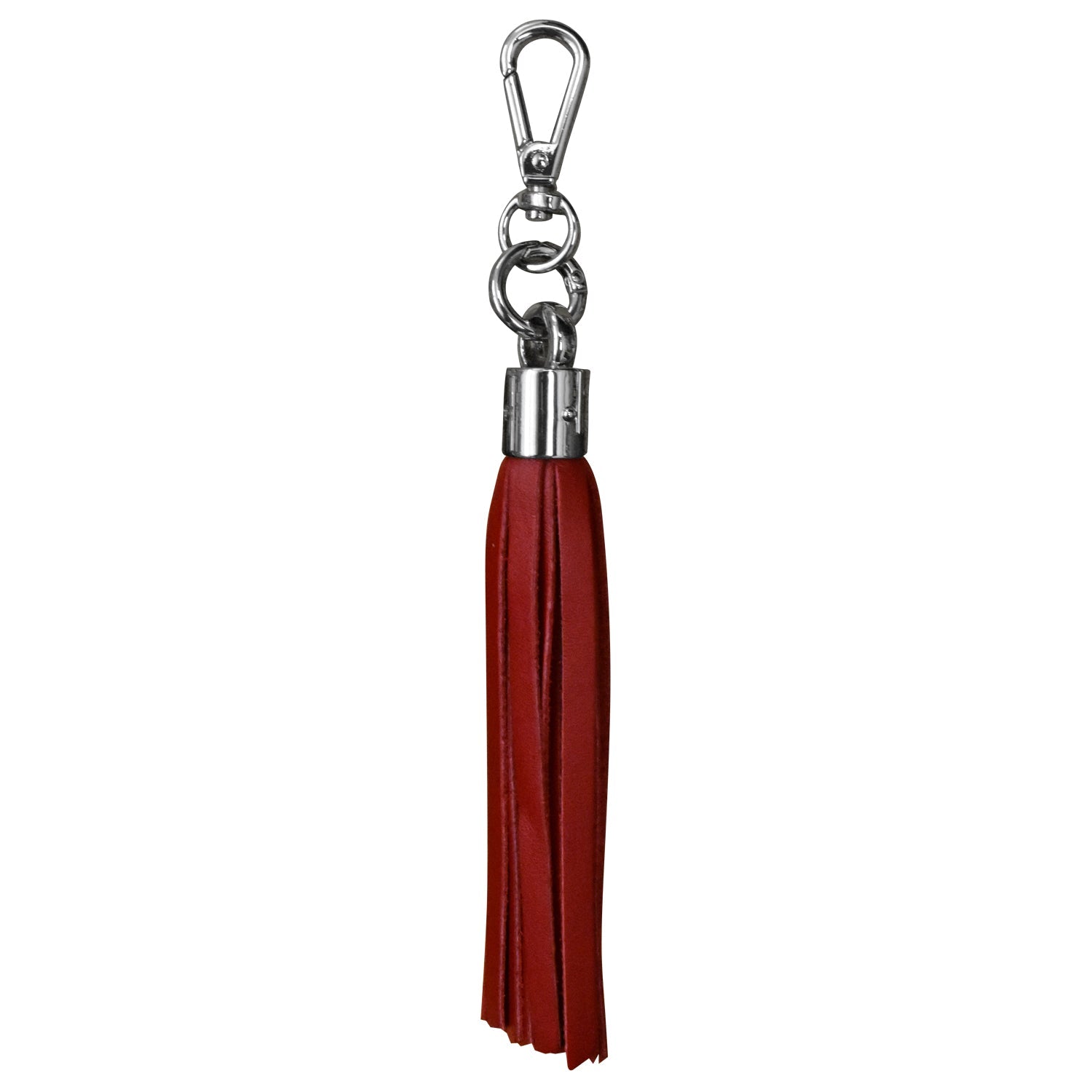 6 INCH LEATHER TASSEL KEYCHAIN