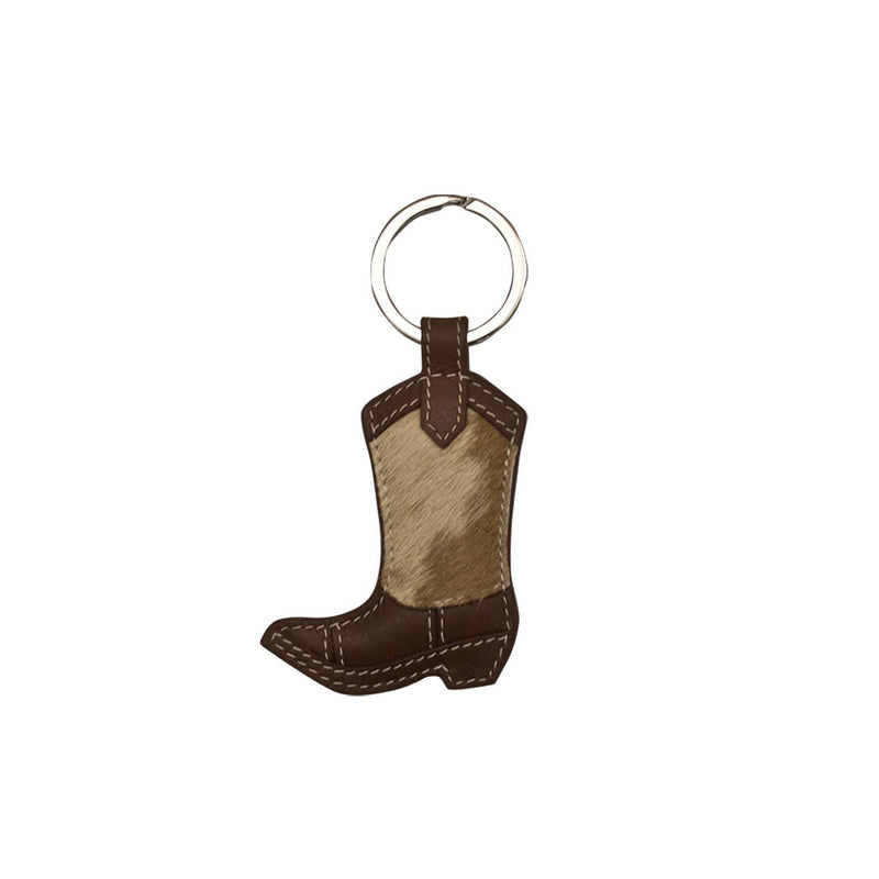 Boot Key Fob Brown 