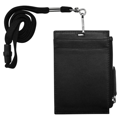 Vertical Zip I.D. Holder Lanyard