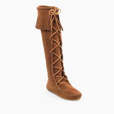 Pre Order Minnetonka FRONT LACE KNEE HIGH BOOT