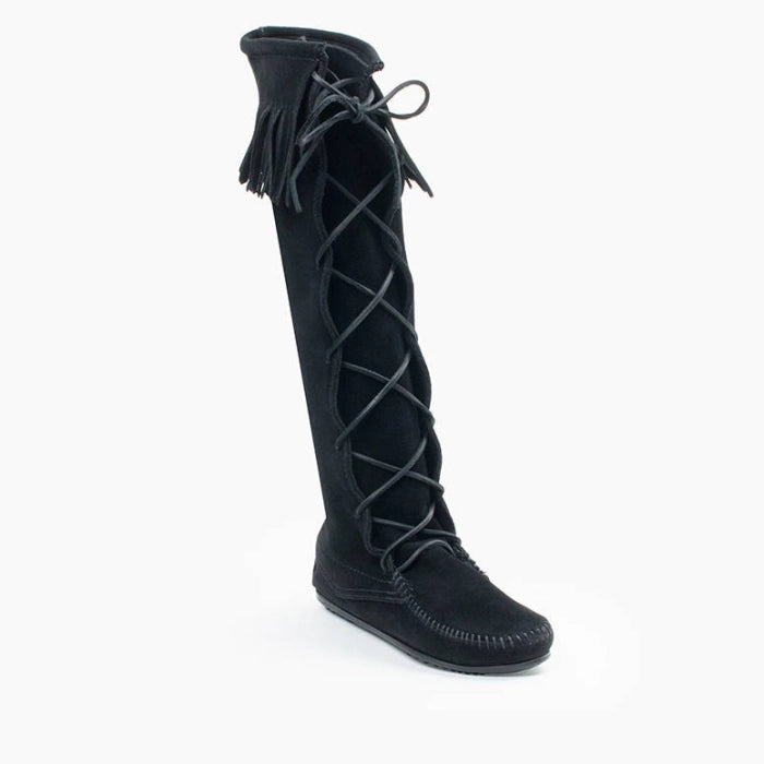 Pre Order Minnetonka FRONT LACE KNEE HIGH BOOT for Women