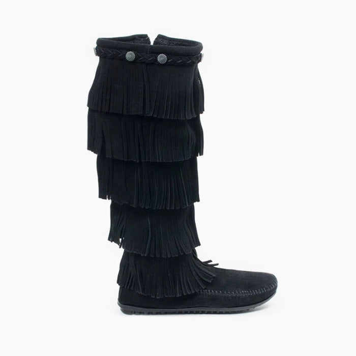 IN SHOP Minnetonka 5-LAYER FRINGE BOOT